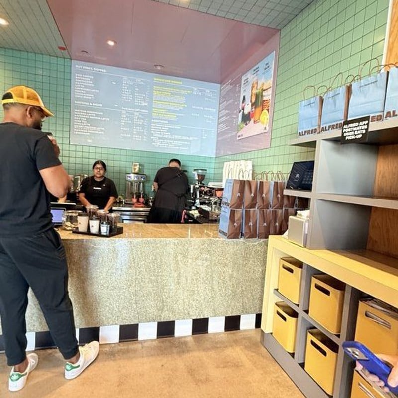 Matcha from Alfred Coffee