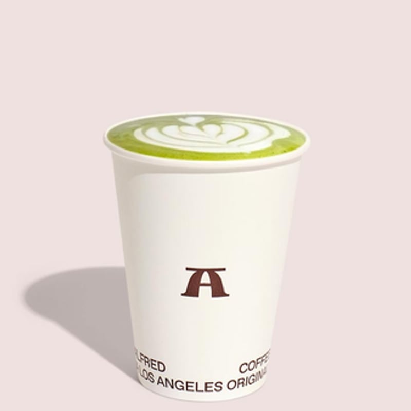 Hot Pumpkin Spice Matcha Latte