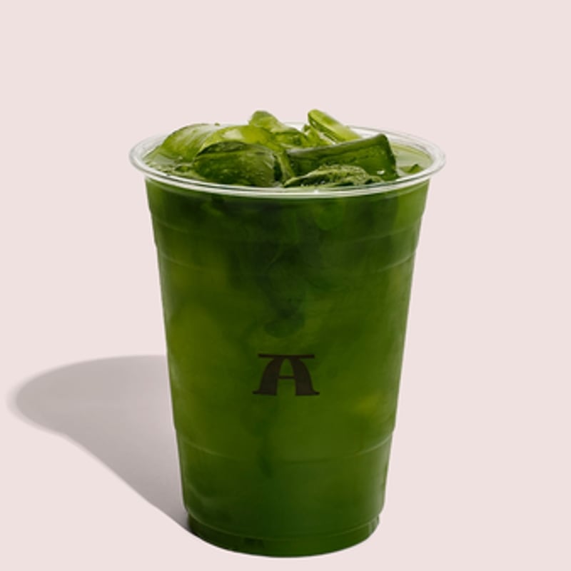 Iced Matcha Americano