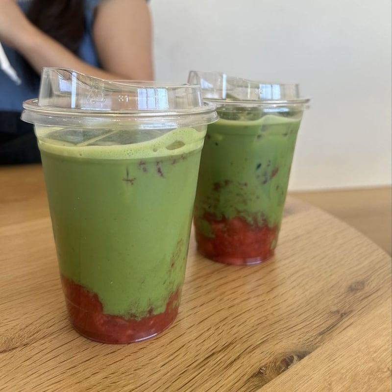 Strawberry Matcha