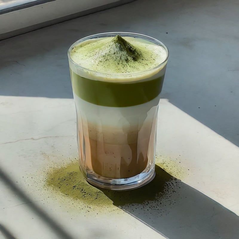 Dirty Matcha Cloud Latte