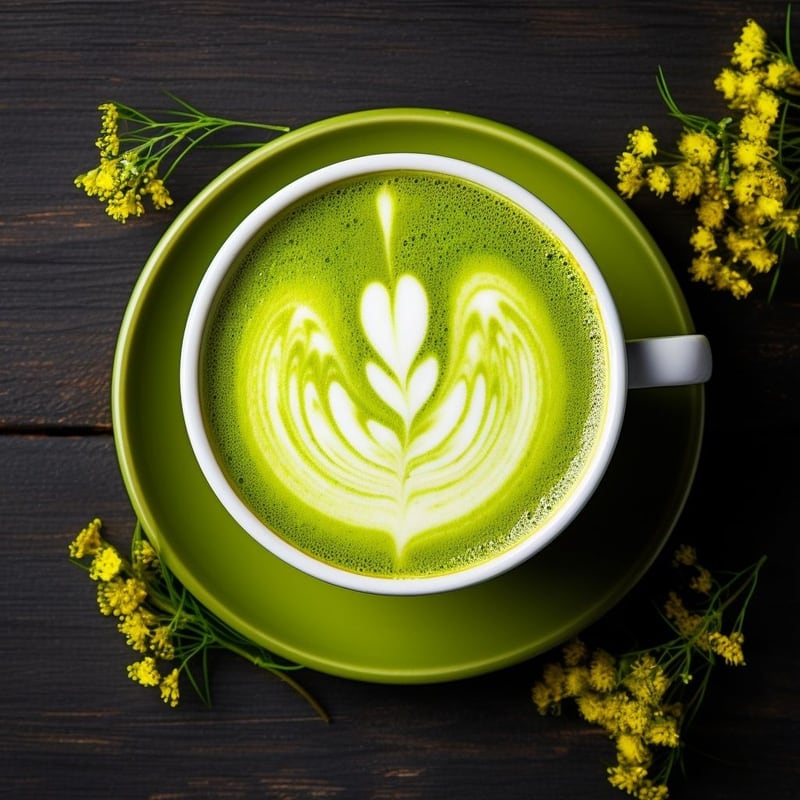 Hot Matcha Latte
