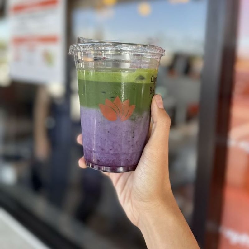 Blueberry Matcha