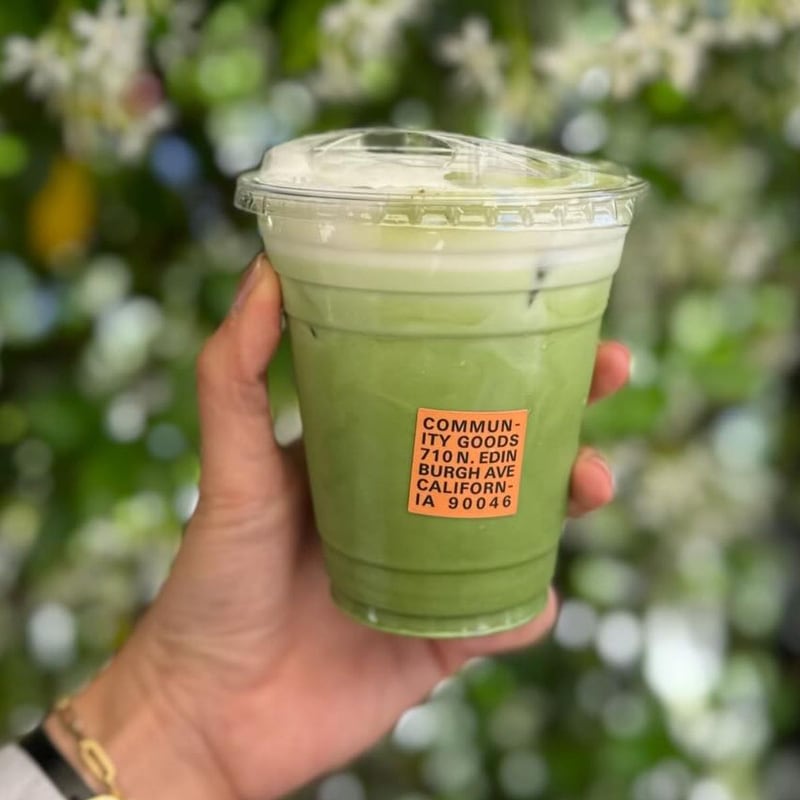 Salted Maple Matcha Capp