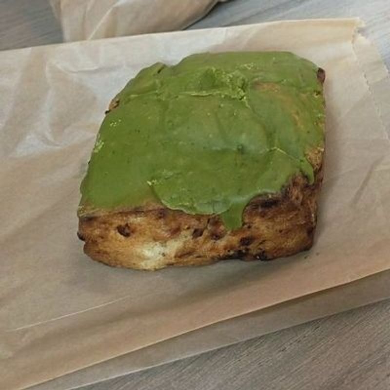 Date Ginger Matcha Scone