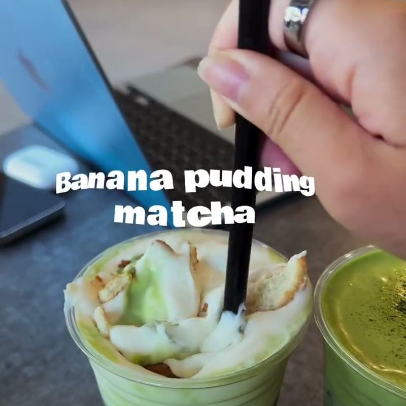 Banana Pudding Matcha
