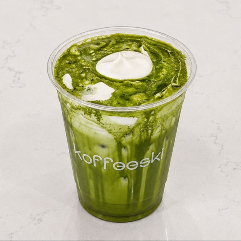Matcha Cream Top Latte