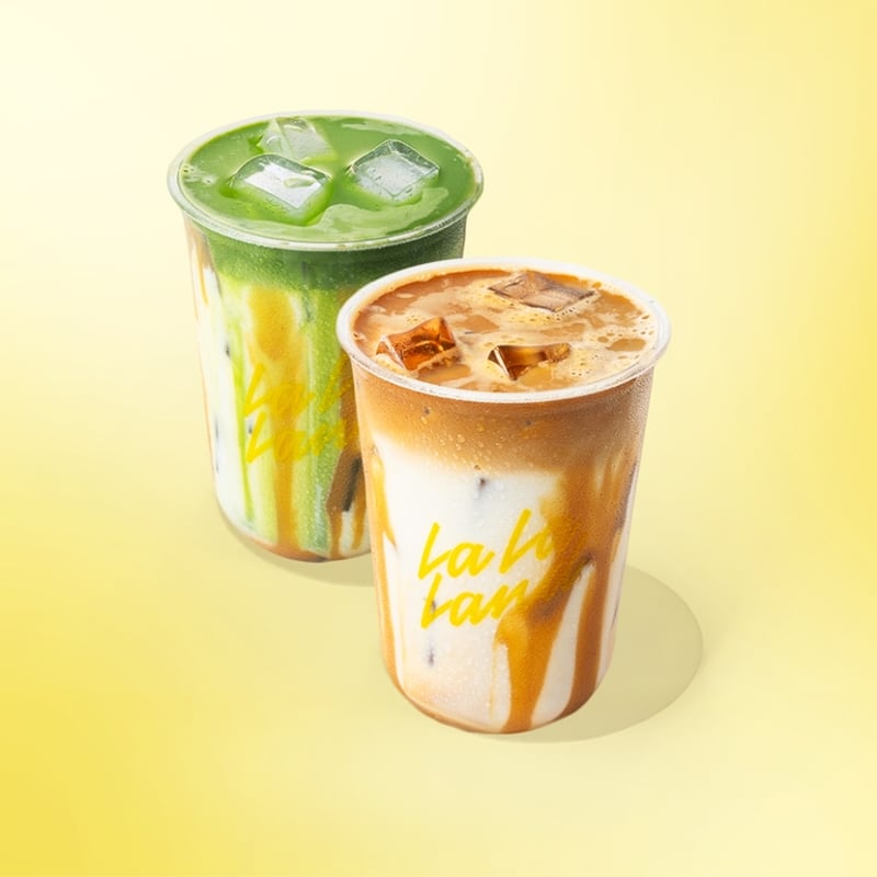 Upside Down Latte (Matcha)