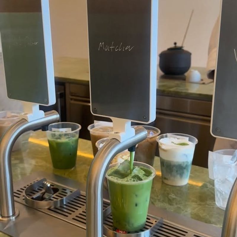 Matcha on Tap