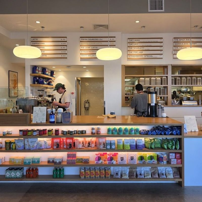 Matcha from Layla Bagels