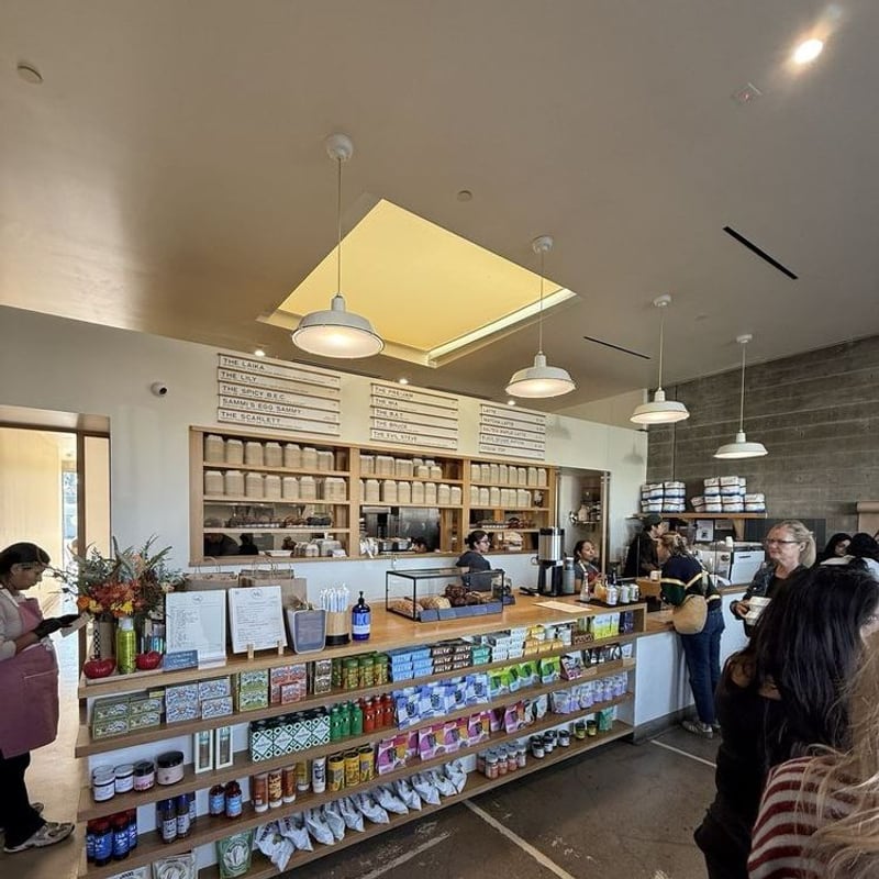 Matcha from Layla Bagels