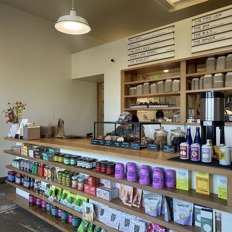 Matcha from Layla Bagels