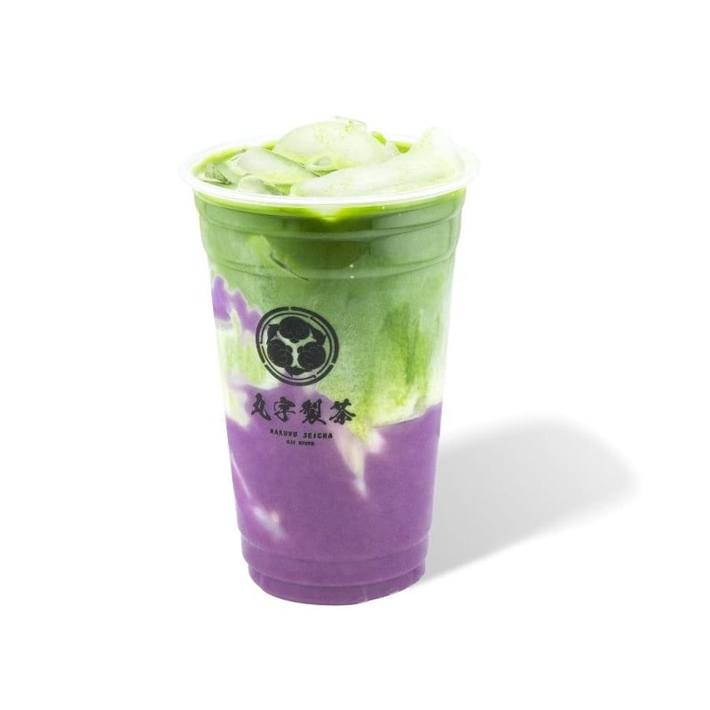 Hawaii Ube Matcha Latte