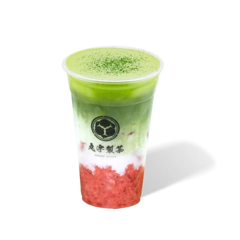 Strawberry Matcha Latte
