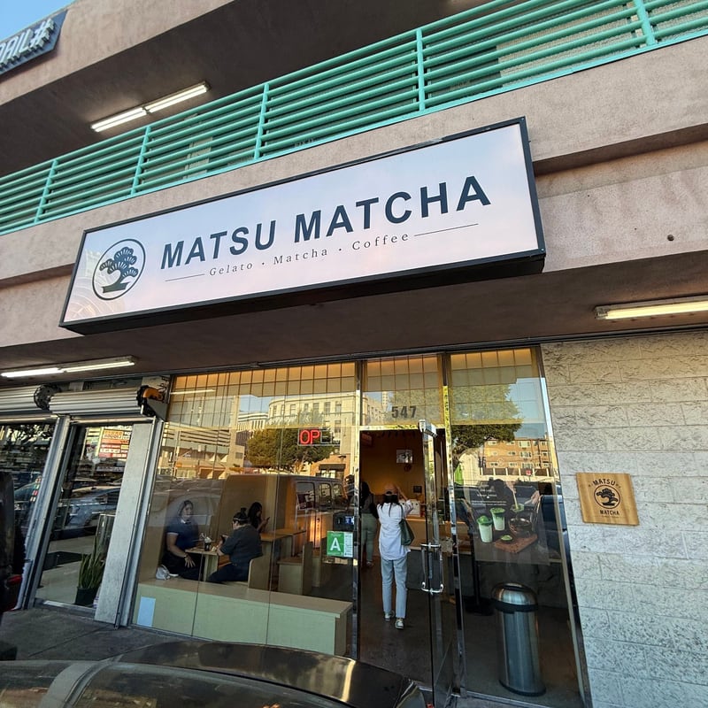 Matcha from Matsu Matcha