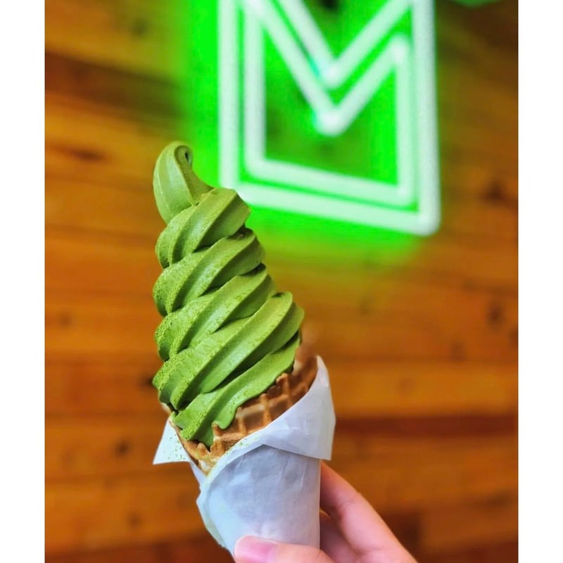 Matcha Soft Serve