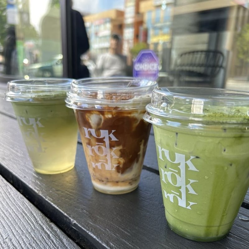 Matcha from rok coffee and tea