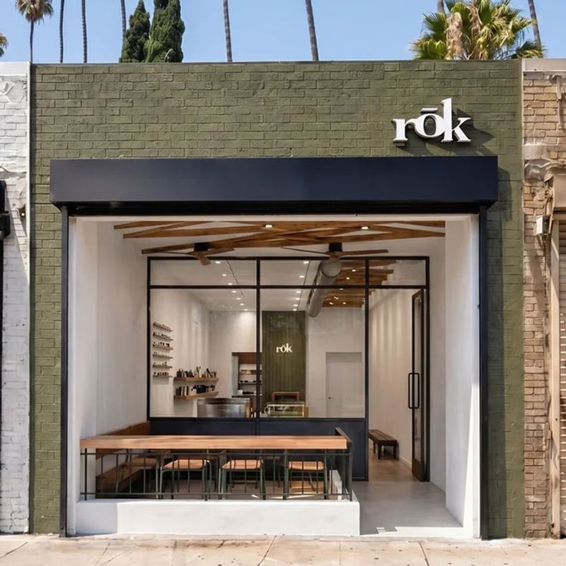 Matcha from rok coffee and tea