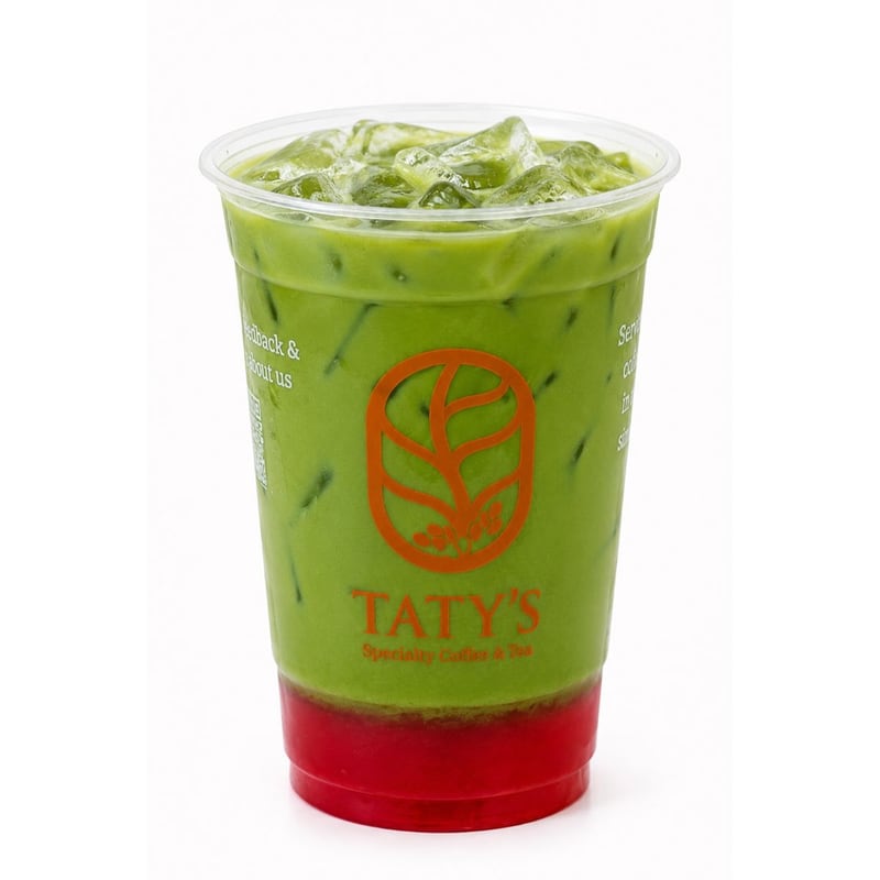 Strawberry Matcha Latte