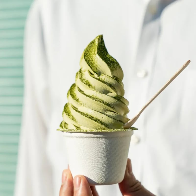 Matcha Soft Serve