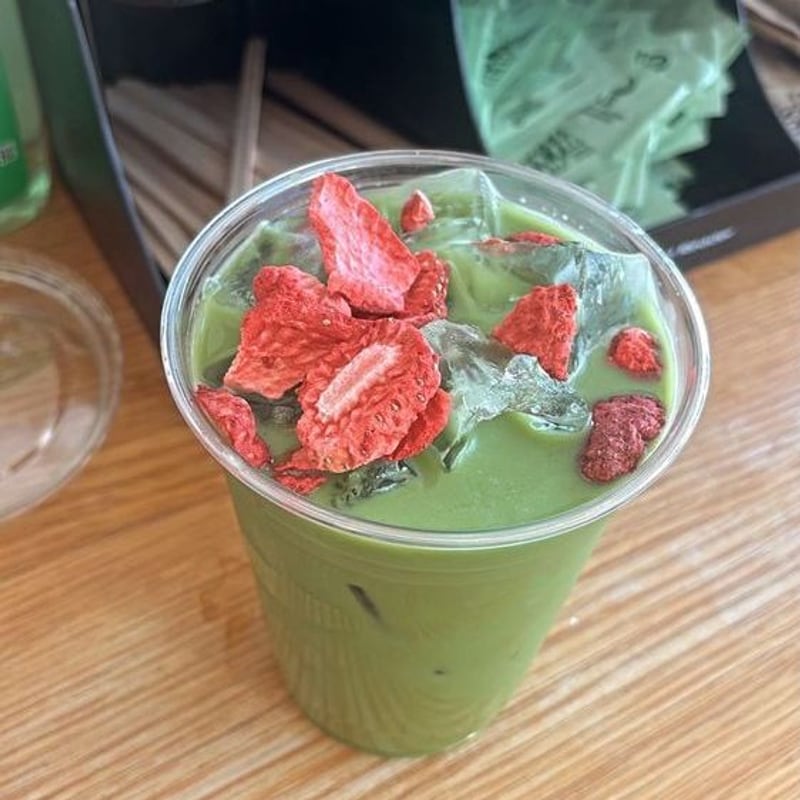 Strawberry Matcha