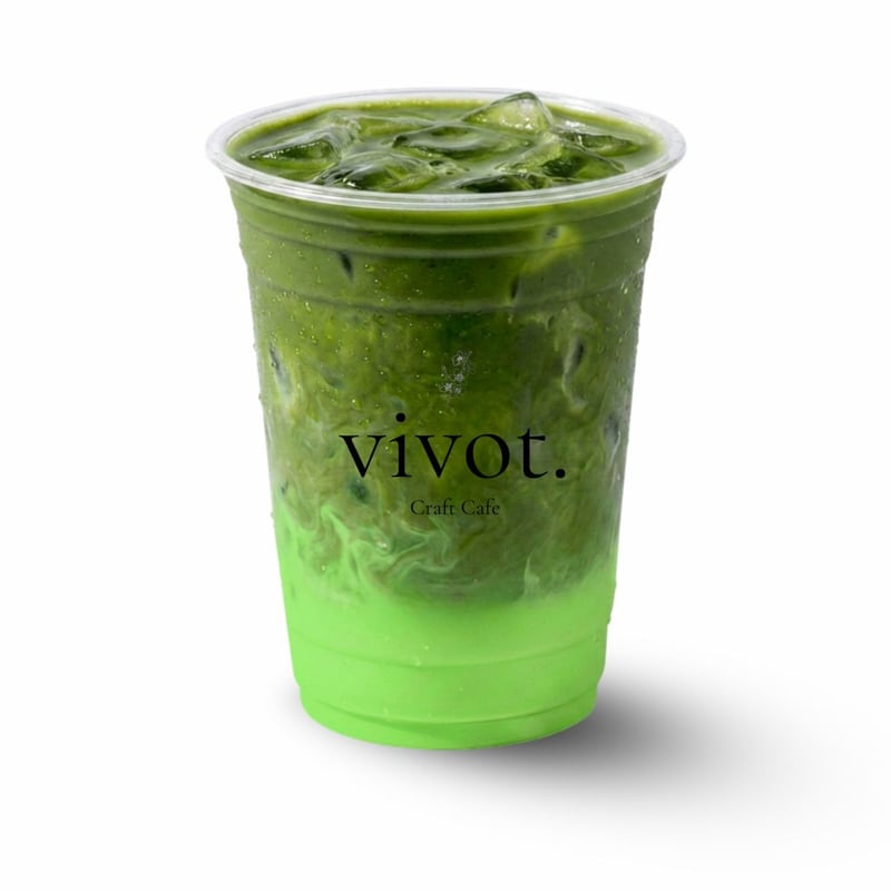 Pandan Matcha Latte