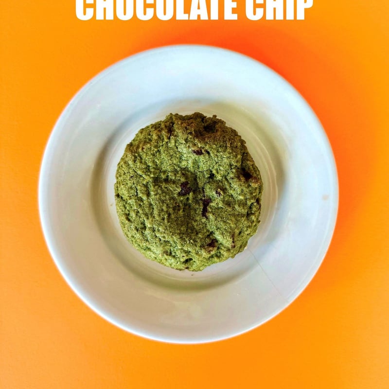 Green Tea Chocolate Chip Cookie